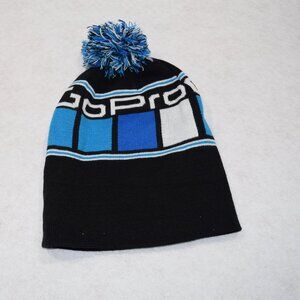 Go Pro Pom Beanie Hat Cap Acrylic Adult Size